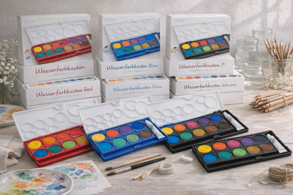 LAMY Deckfarbkasten aquaplus 12er + Deckweiß